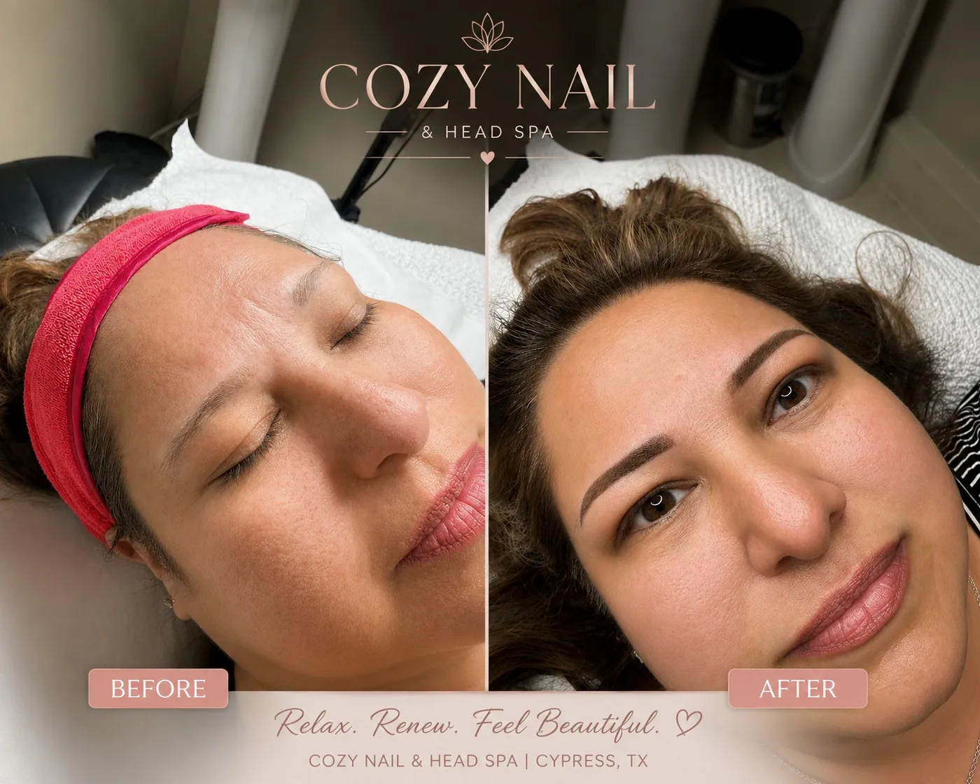 Brows & Waxing at Cozy Nail and Head Spa Cypress Texas