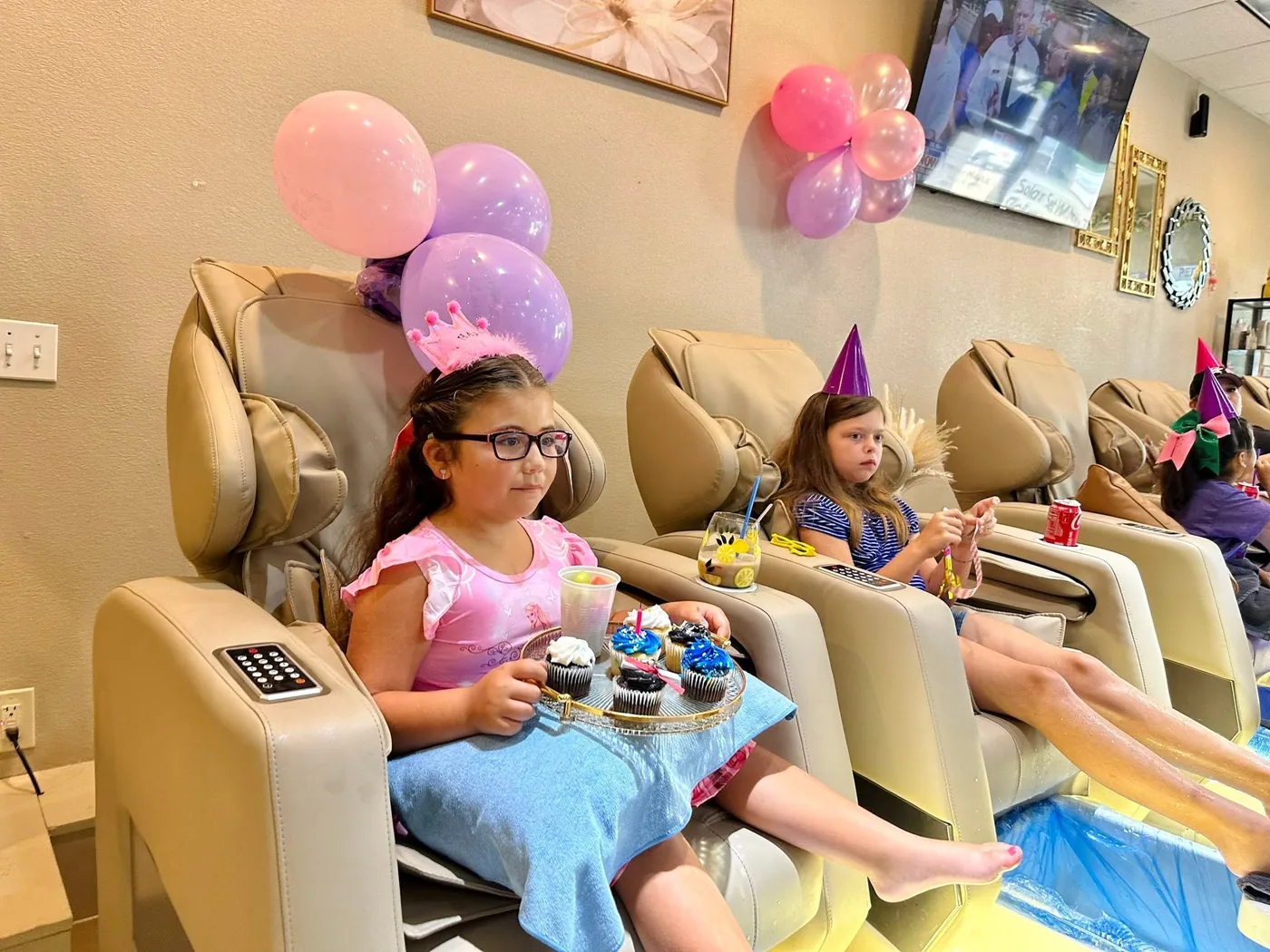 Pedicures at Cozy Nail and Head Spa Cypress Texas